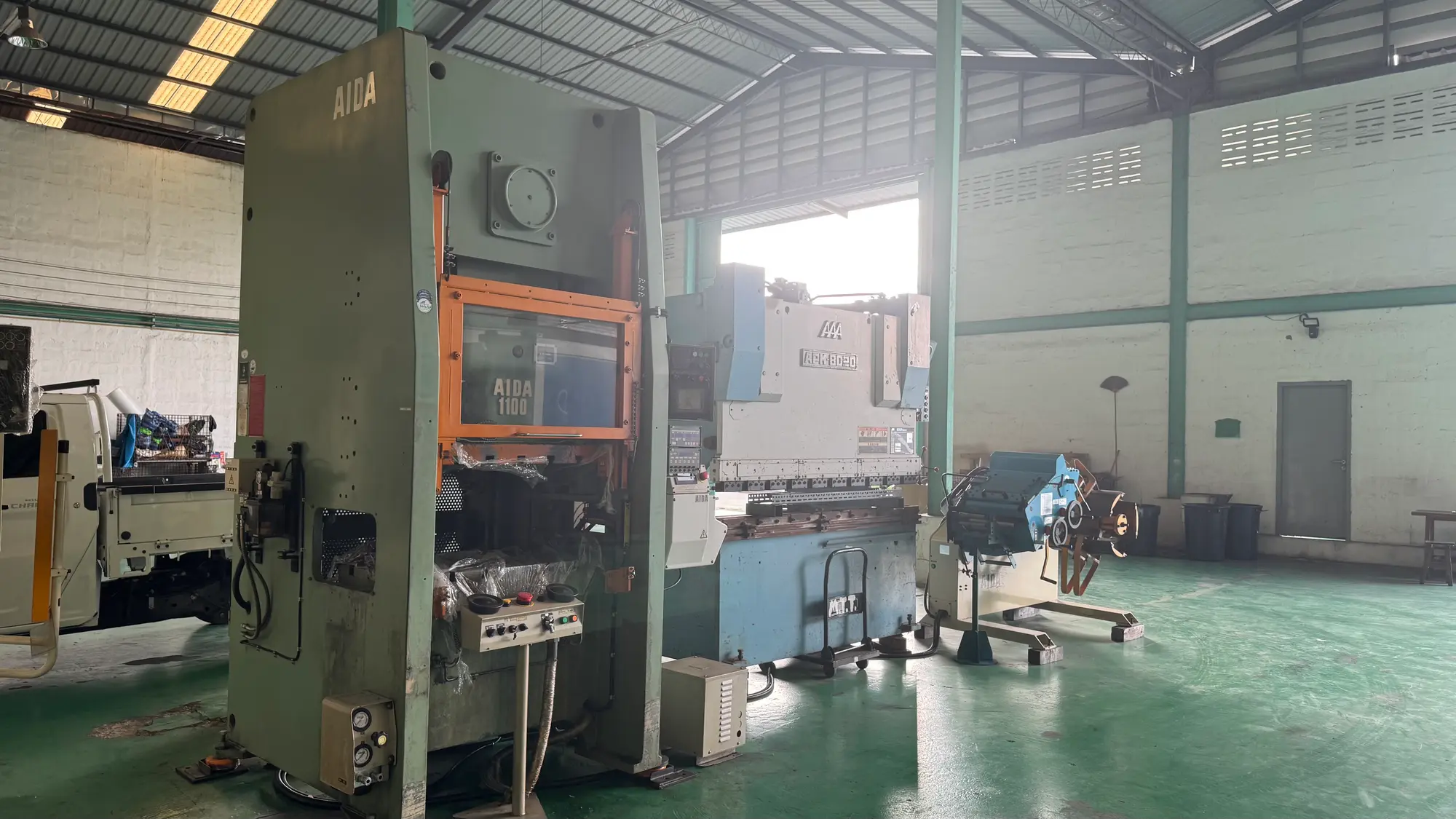 AIDA NS1-1100(1) เครื่องปั๊มแบบประตู 110T